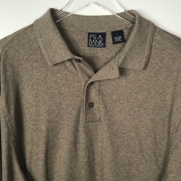 Jos A Bank Traveler's Collection Shirt Size Large - Picture 2 of 5